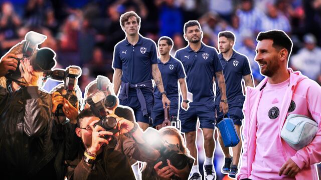 Jugadores de Rayados contrataron fotógrafo para tener recuerdo con Messi