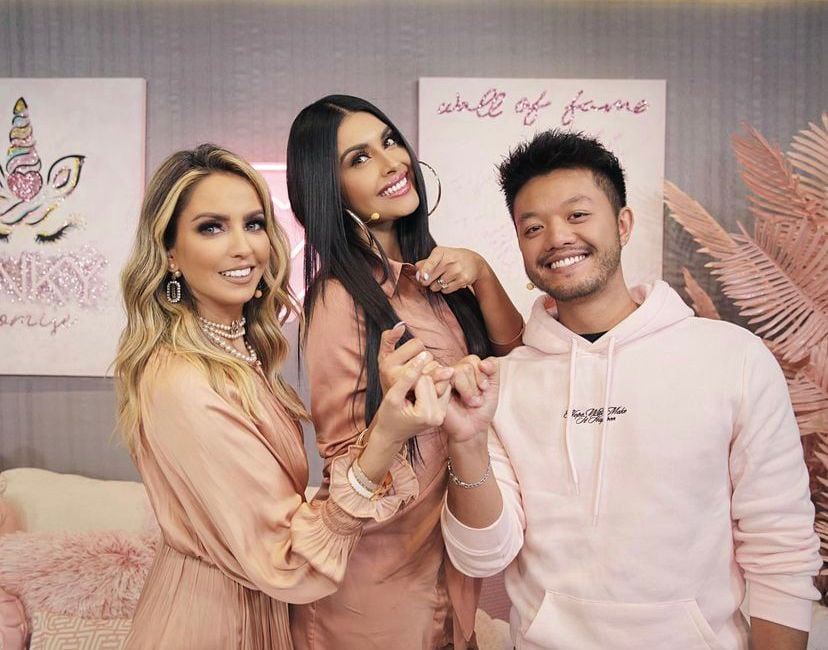 Kristal Silva, Karla Díaz e Ismael Zhu