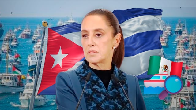 Sheinbaum confirma búsqueda de embarcaciones perdidas con ayuda humanitaria rumbo a Cuba