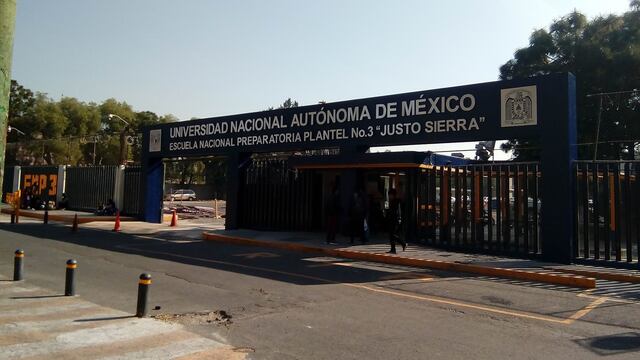 Paro de actividades en Prepa 3 de la UNAM