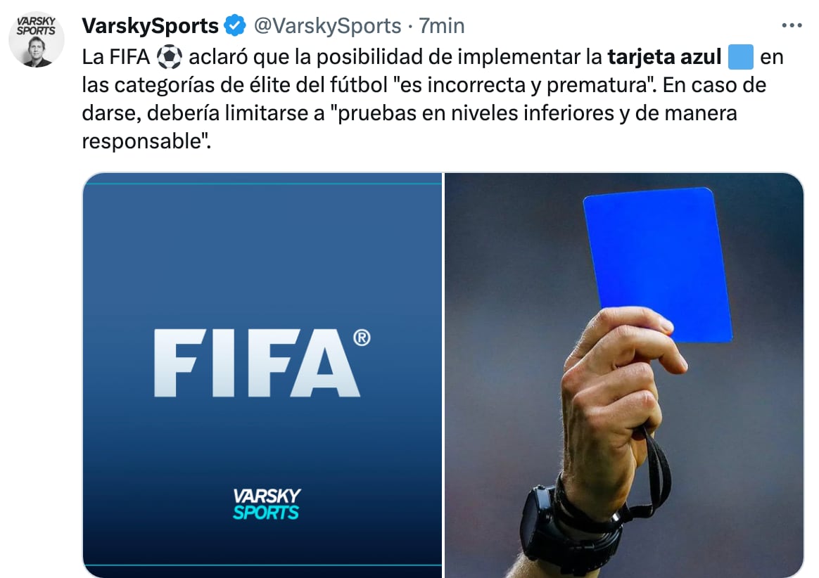 ¿Qué es la tarjeta azul?