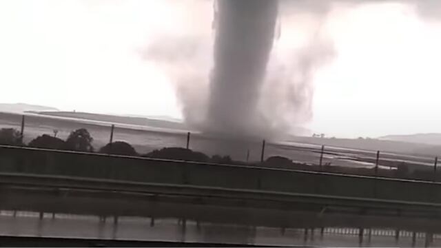 Tornado en Estambul, Turquía