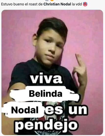 Memes le tiran a Christian Nodal por la canción de Belinda, Cactus