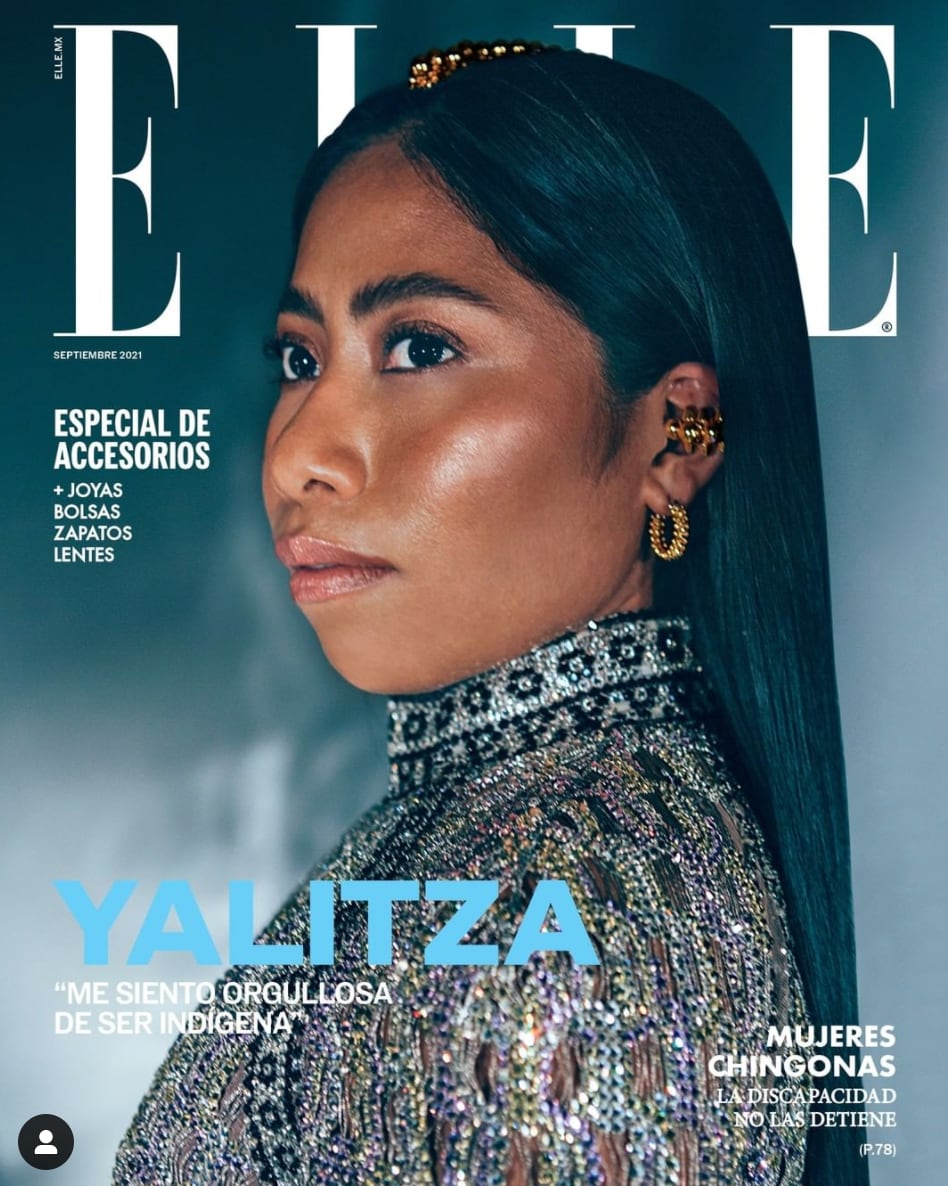 Yalitza Aparicio en 'ELLE México'