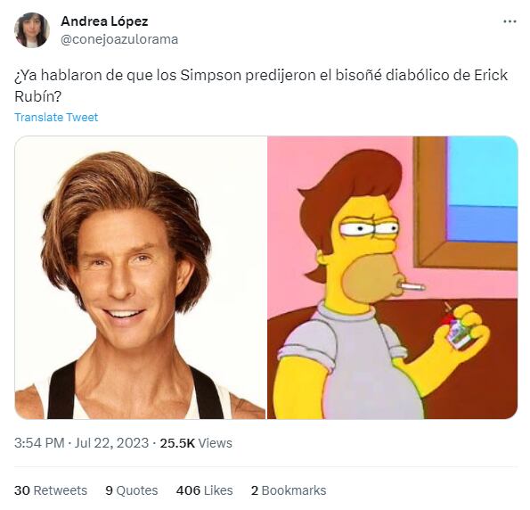 Memes por la peluca de Erik Rubín