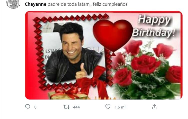 Chayanne se vuelve tendencia en redes pos su cumpleaños