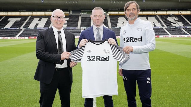 Rooney jugará en el Derby County a partir de enero