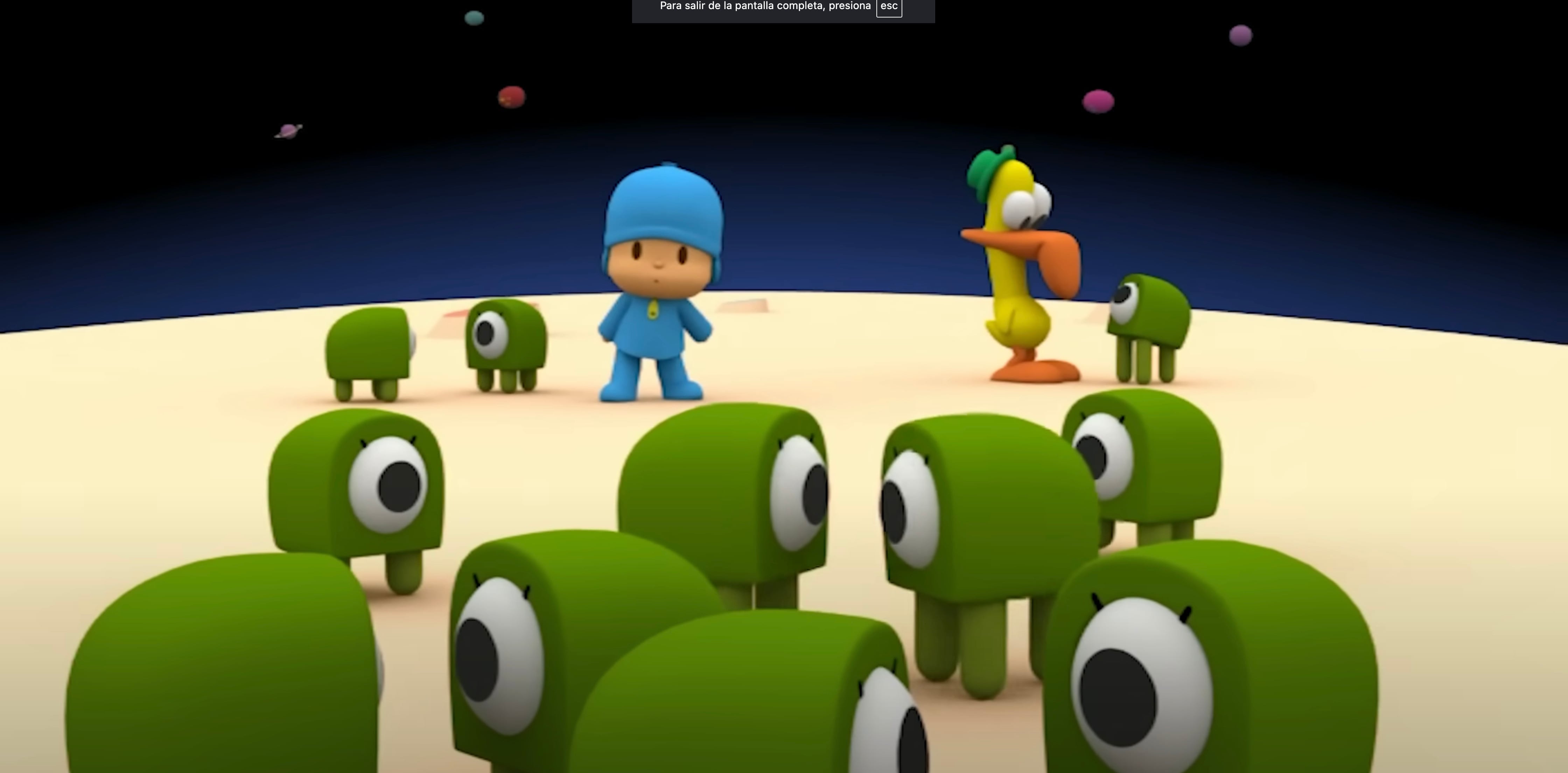 80 minutos de Pocoyó por el Día Mundial del Contacto