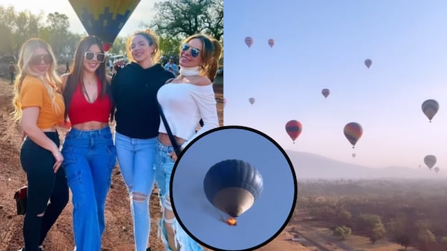 Aylín Mujica, Paola Villalobos y Samira presenciaron el accidente en Teotihuacán.