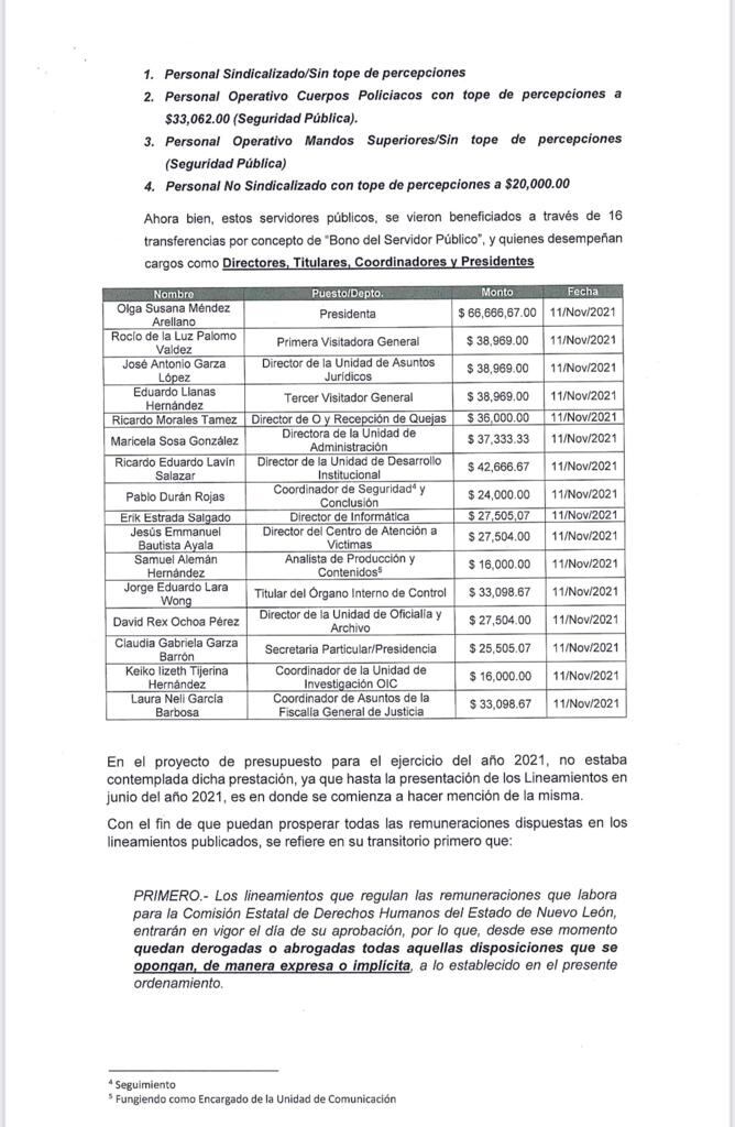 Olga Susana Mendez Arellano es denunciada por corrupción