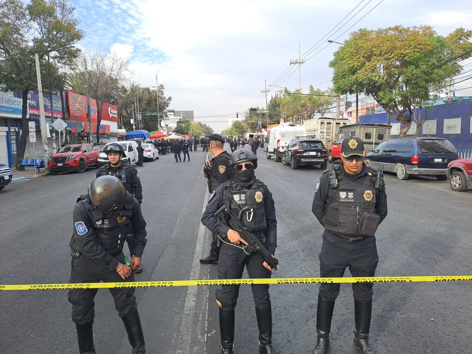 Se reporta fuerte balacera en Iztacalco