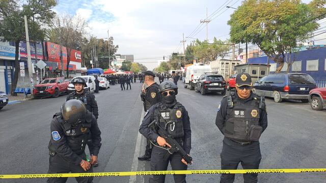 Se reporta fuerte balacera en Iztacalco