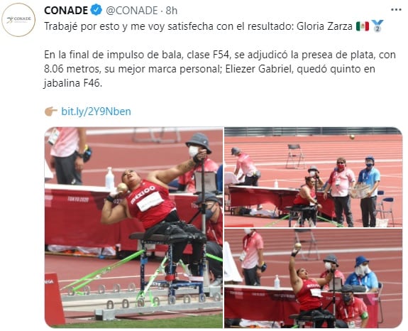 Conade festeja plata de Gloria Zarza