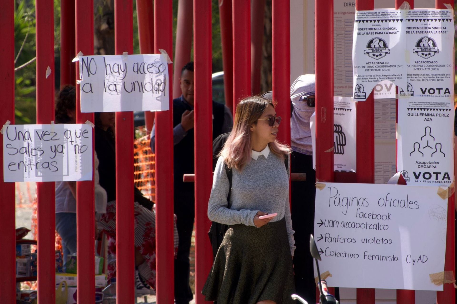 Toma de instalaciones de la UAM Azcapotzalco