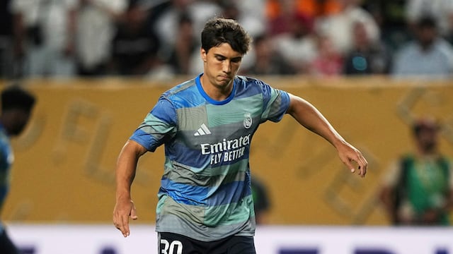 Gonzalo García, futbolista del Real Madrid.