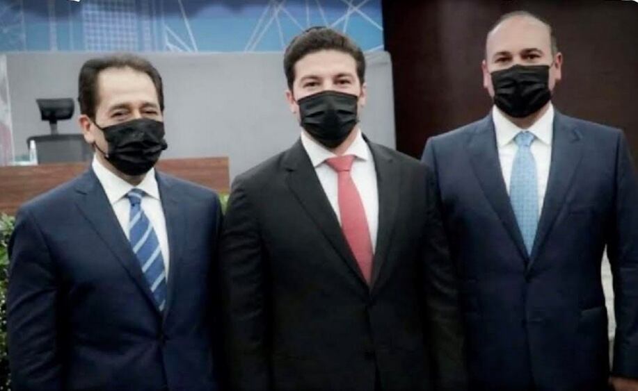 Gustavo Adolfo Guerrero, Samuel García y Arturo Salinas