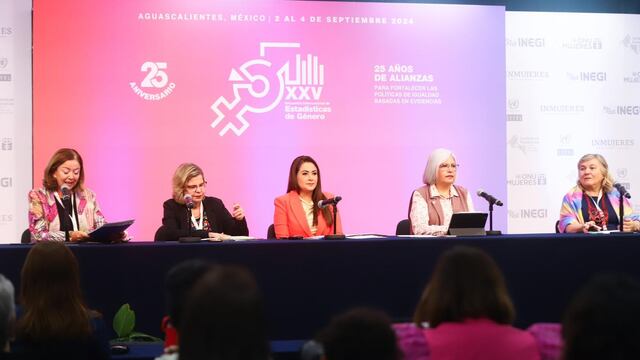 Tere Jiménez inaugura encuentro internacional de estadísticas de género