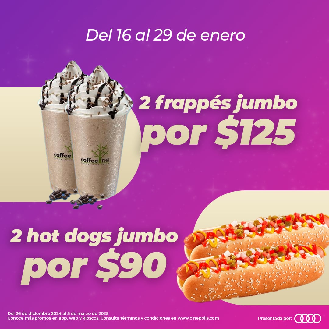 Ofertas Cinépolis Temporada de Premios