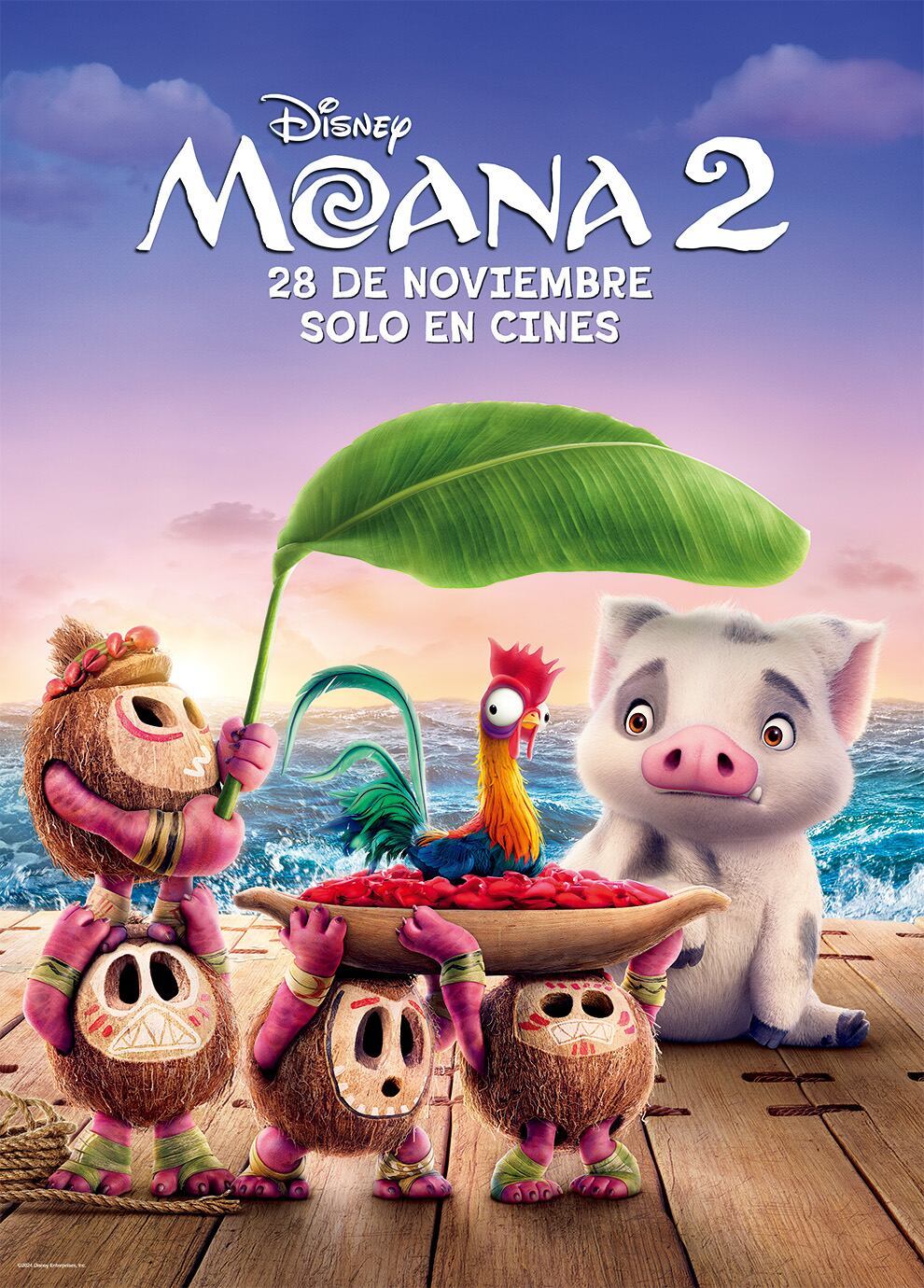 Nuevos pósters de Moana 2 en Cinépolis y Cinemex