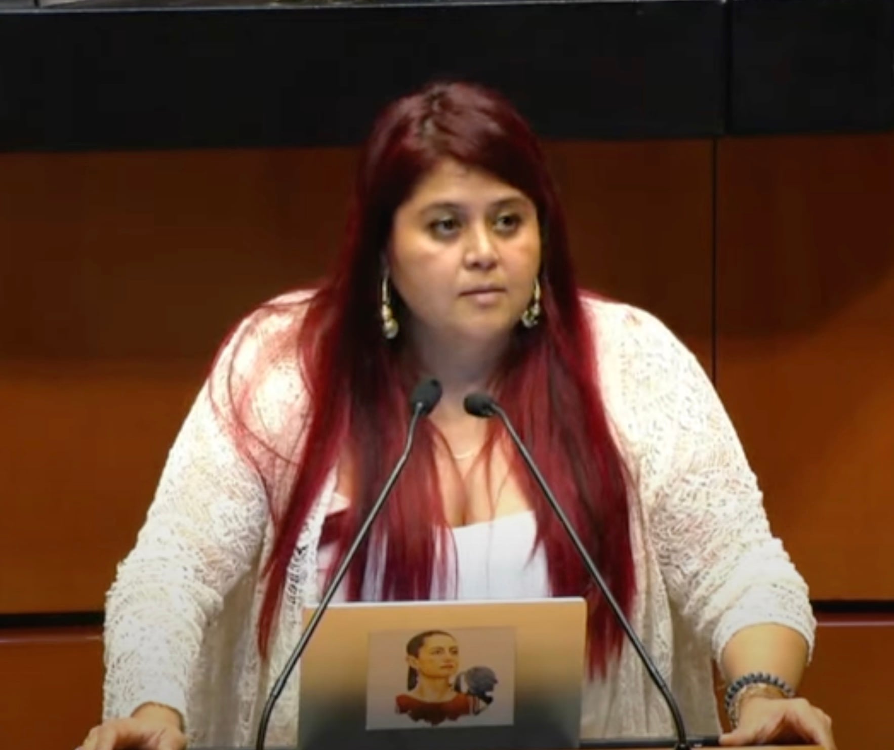 Senadora Elvia Marcela Mora revela que Ifigenia Martínez sería quien le entregará la banda presidencial a Claudia Sheinbaum