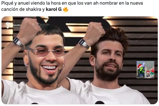 Los memes empoderados de TQG de Shakira y Karol G inundan las redes
