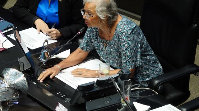 Olga Sánchez Cordero, presidenta del Senado