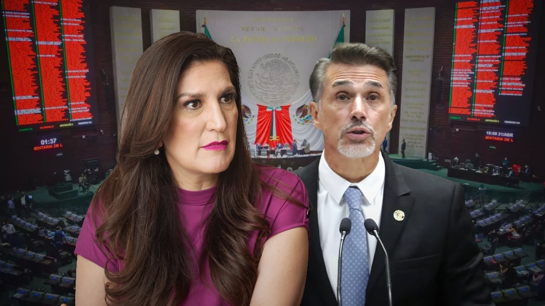 Kenia López Rabadán recuerda a Sergio Mayer sus deberes como legislador