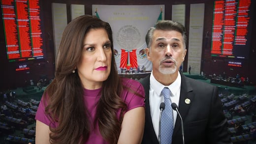 Kenia López Rabadán recuerda a Sergio Mayer sus deberes como legislador