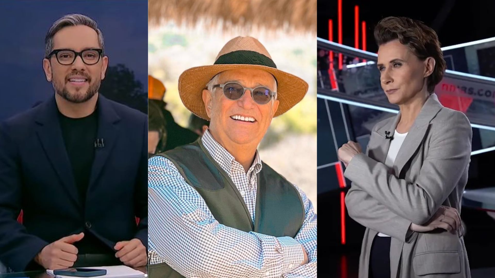 Ricardo Salinas Pliego, Genaro Lozano, Denise Maerker