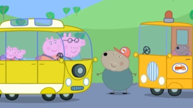 La casa rodante de Peppa Pig