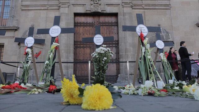 Protesta Palacio Nacional