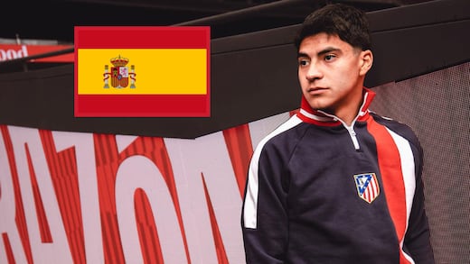 Obed Vargas seguiría en Atlético de Madrid tras obtener pasaporte español