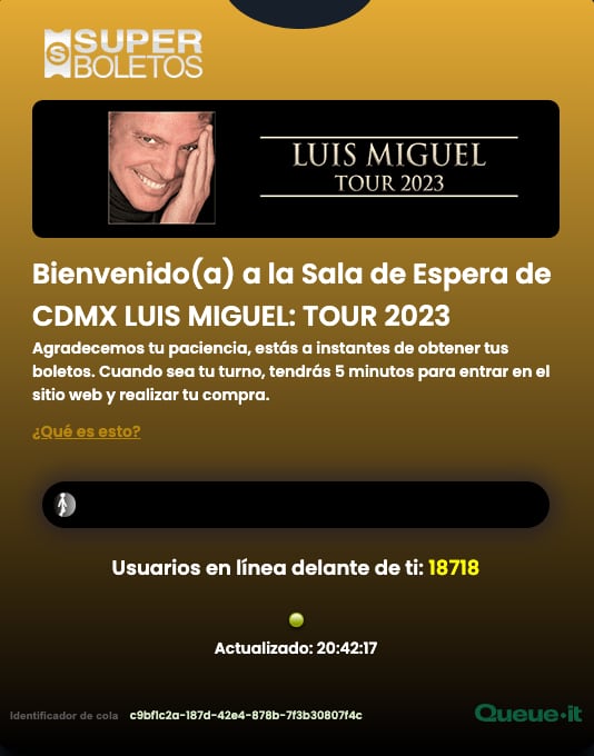 ¿Cuándo es la preventa para la nueva fecha de Luis Miguel en la Arena CDMX?