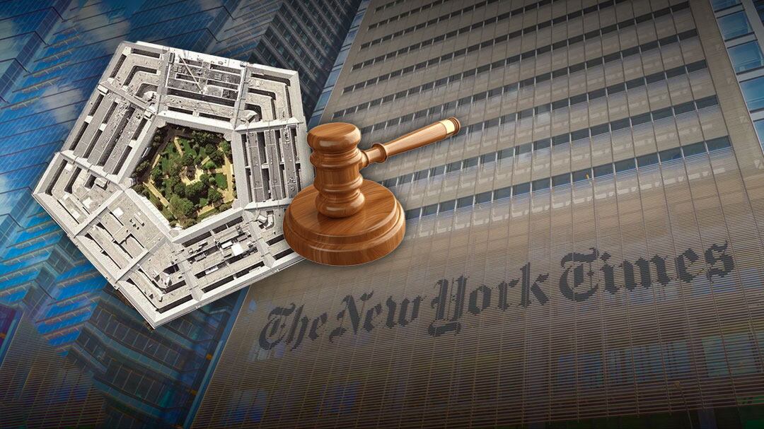 The New York Times demanda al Pentágono por violar derechos de periodistas
