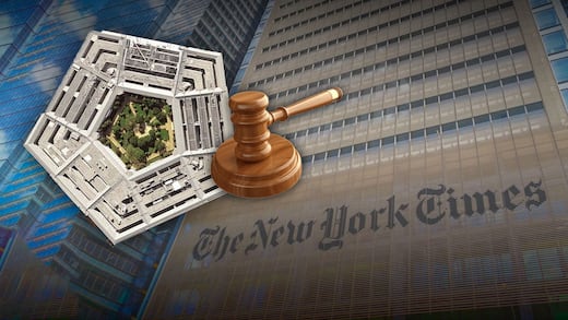 The New York Times demanda al Pentágono por violar derechos de periodistas