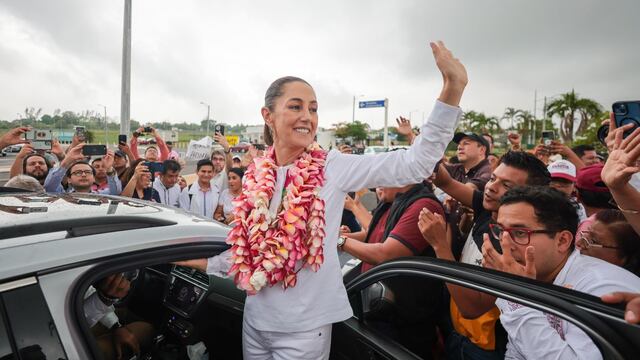 Claudia Sheinbaum llega a Minatitlán, Veracruz