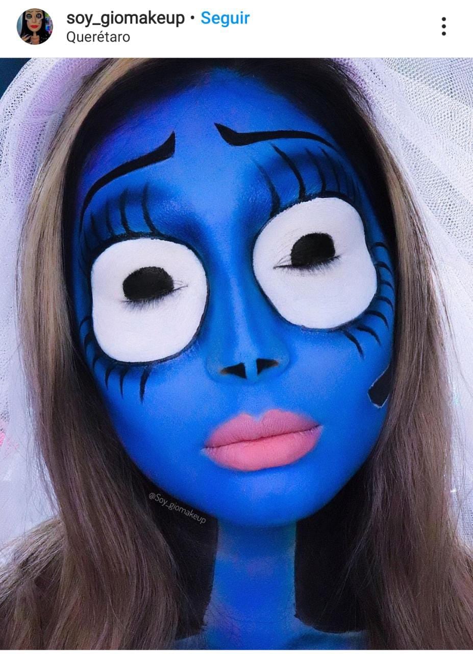 El Cadáver de la Novia, Maquillaje