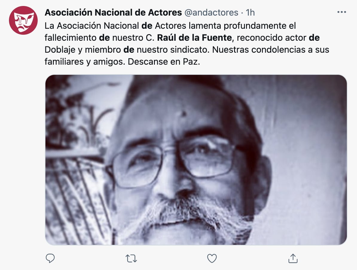ANDA despide a Raúl de la Fuente