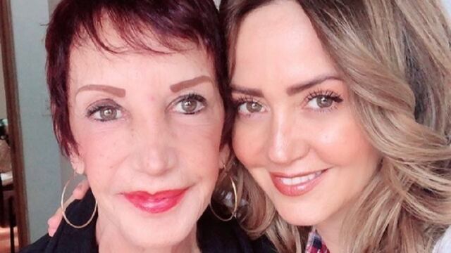 Andrea Legarreta y su mamá Isabel Martínez