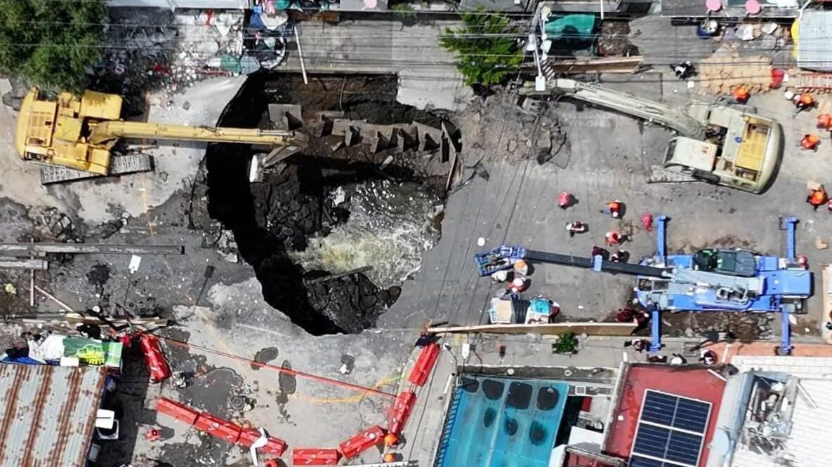 CDMX declara emergencia en 9 alcaldías por daños de socavones e inundaciones