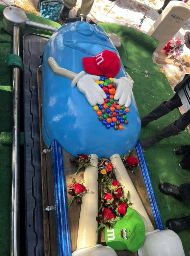 Ataúd de M&M'S