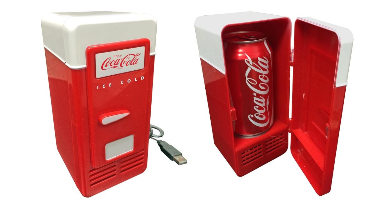 Mini refri de Coca Cola