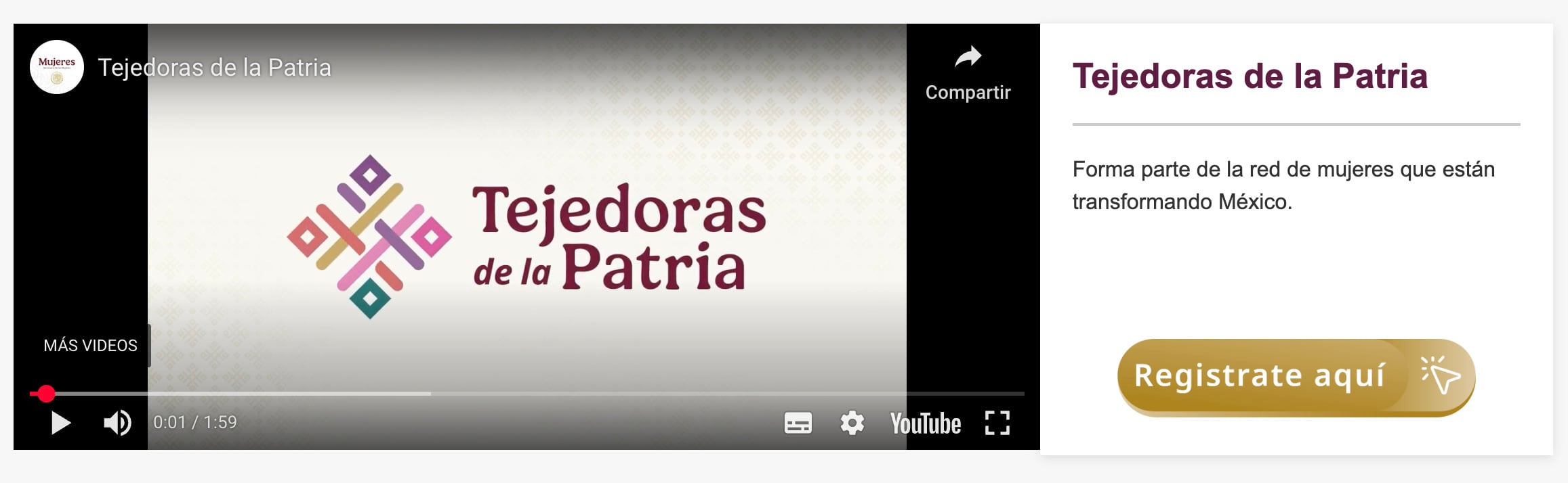 Tejedoras de la Patria