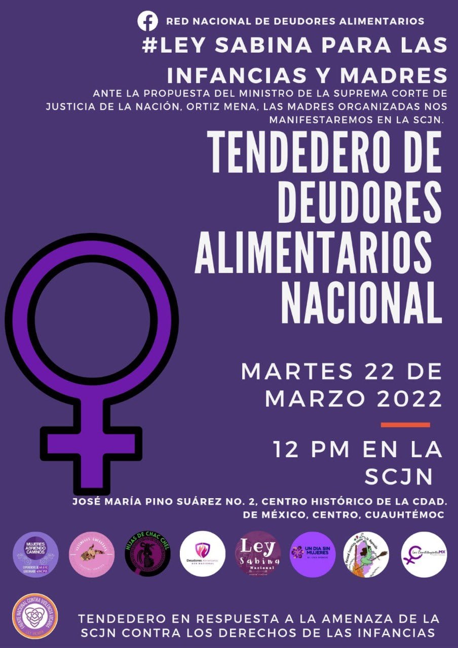 Tendedero de deudores alimentarios en la SCJN