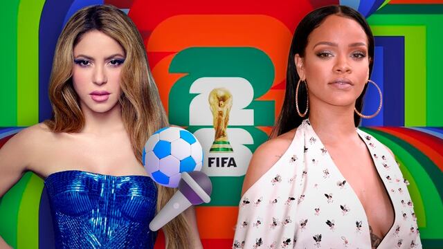 Shakira y Rihanna podrían cantar tema del Mundial 2026