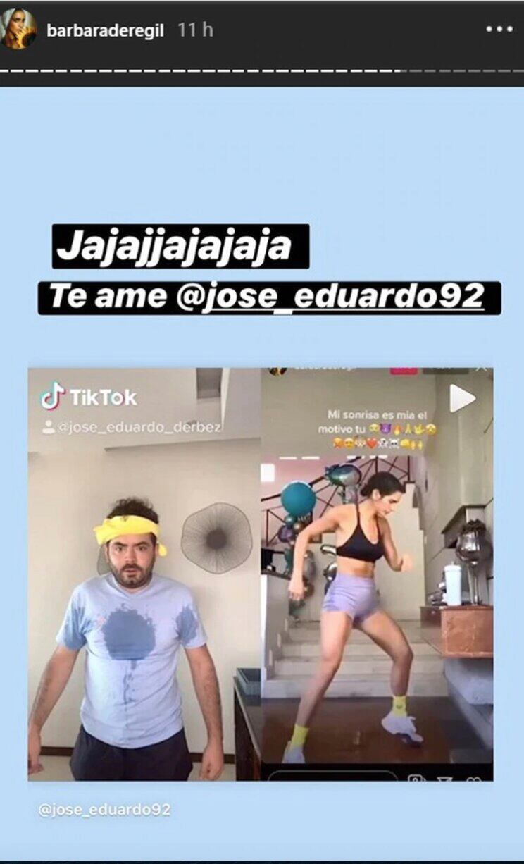 Bárbara de Regil toma con humor el 'challenge'