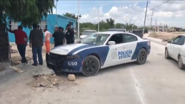 Escena del crimen en Reynosa
