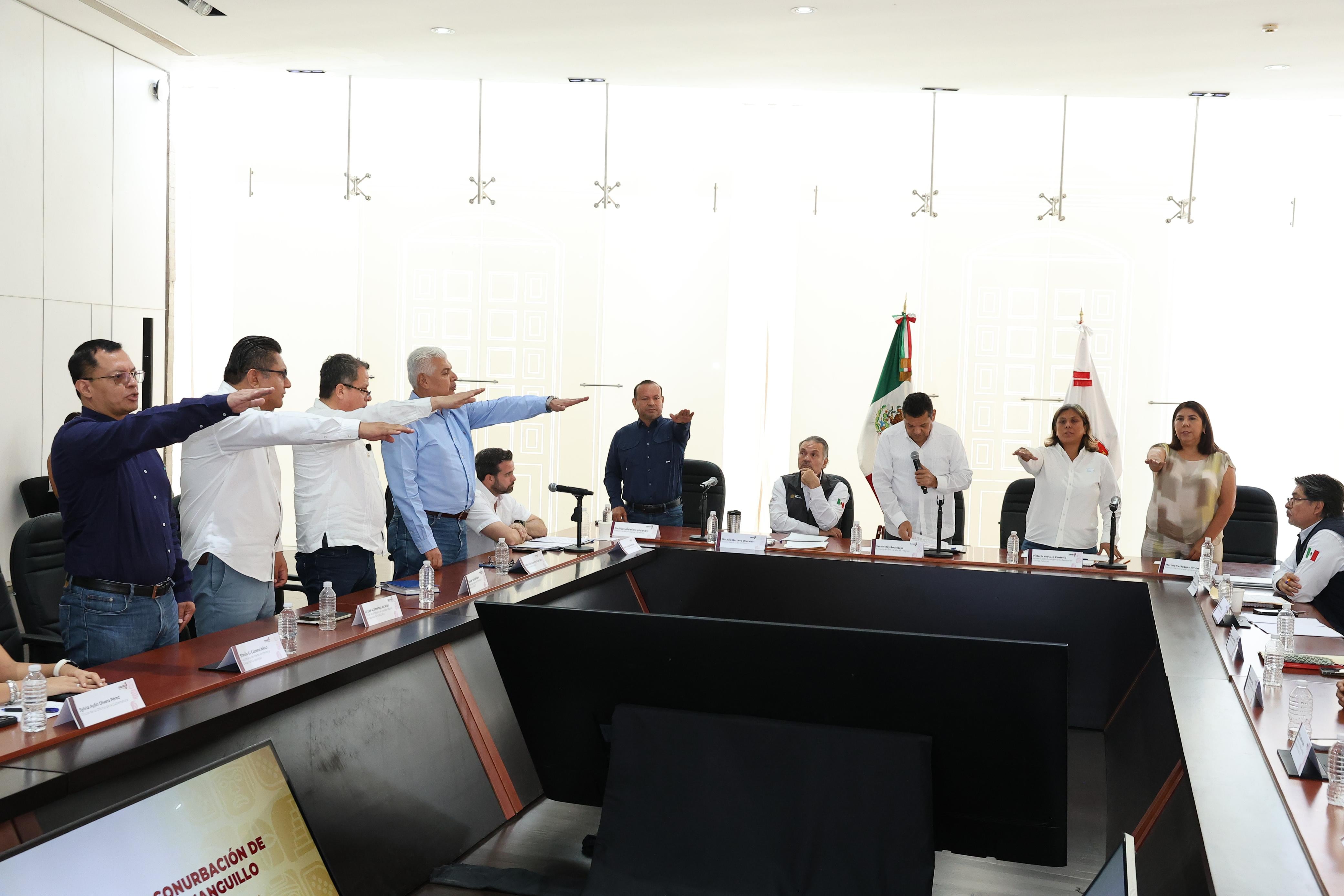 Tabasco instala comisión para ordenar la región Chontalpa y desarrollar el tren a Dos Bocas.