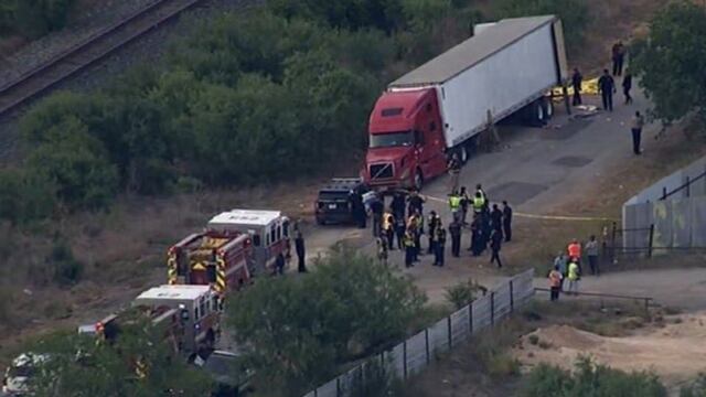 50 migrantes murieron hacinados en un tráiler en San Antonio, Texas, fueron rociados con un sazonador de carne para disimular el olor
