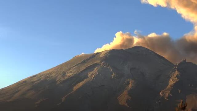 Volcán Popocatépetl el 28 de septiembre